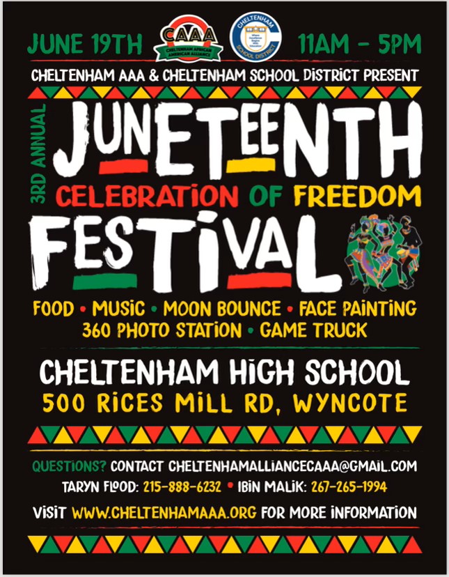 3rd annual Festival at Cheltenham High School seeking