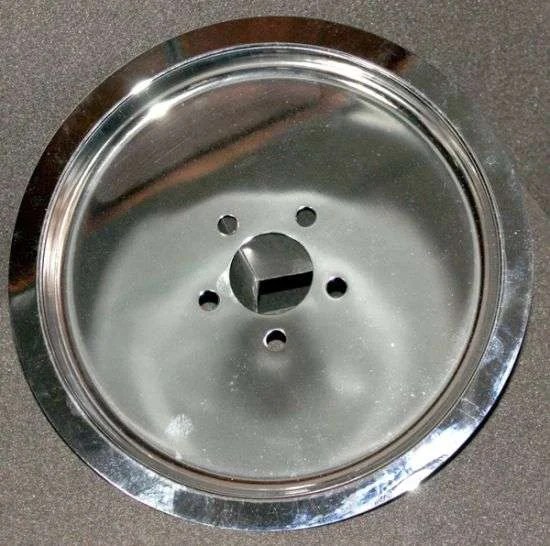 Chrome Belt Pulley / Sprocket Cover Harley Davidson 9174087 Glens