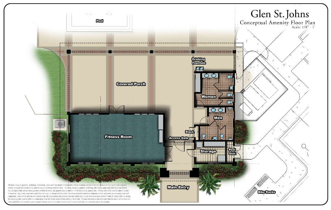 Glen St. Johns Community in St. Augustine Florida Amenities