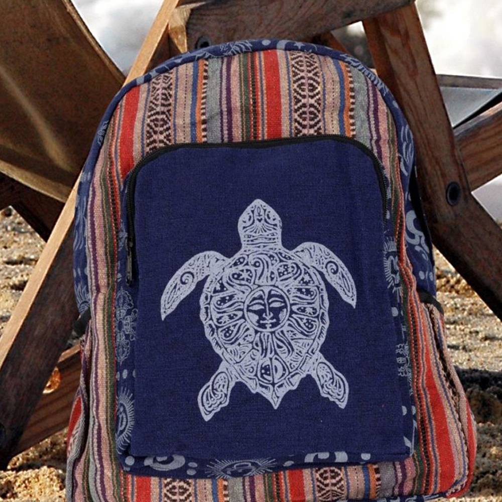 Navy Sea Turtle Backpack GLEGood Living Essentials