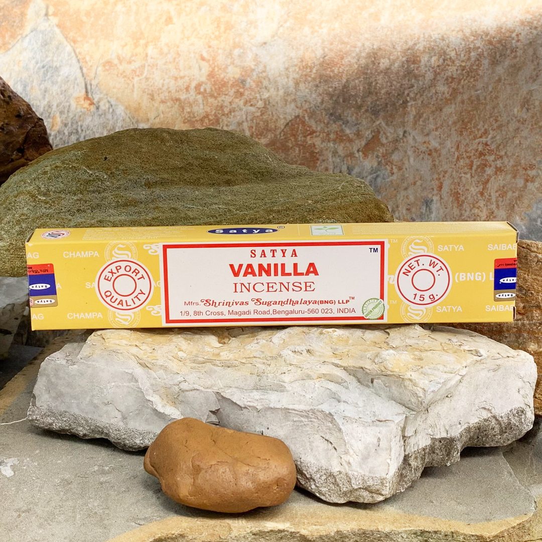 Satya Vanilla Incense Sticks GLEGood Living Essentials