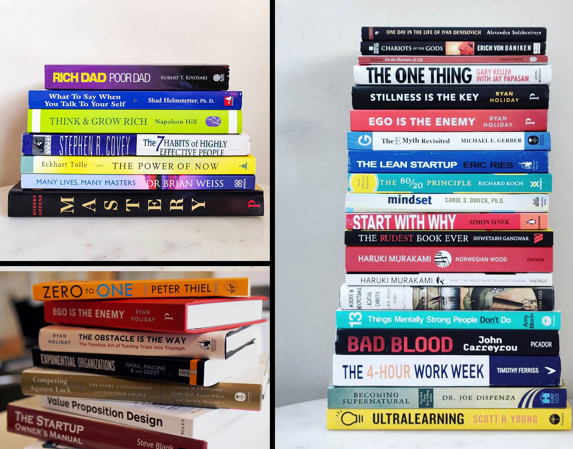 Justin Glibert Stop reading the same books as everybody else