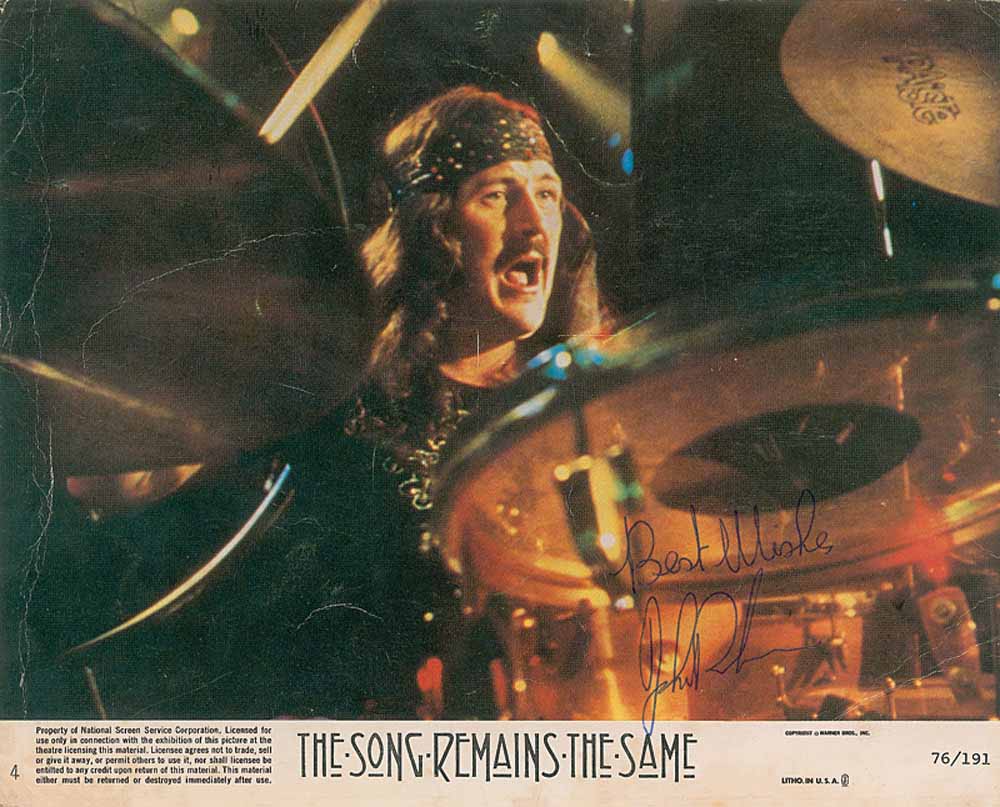 Happy Birthday John Bonham (Watch "Kashmir" Live '79) Glide Magazine