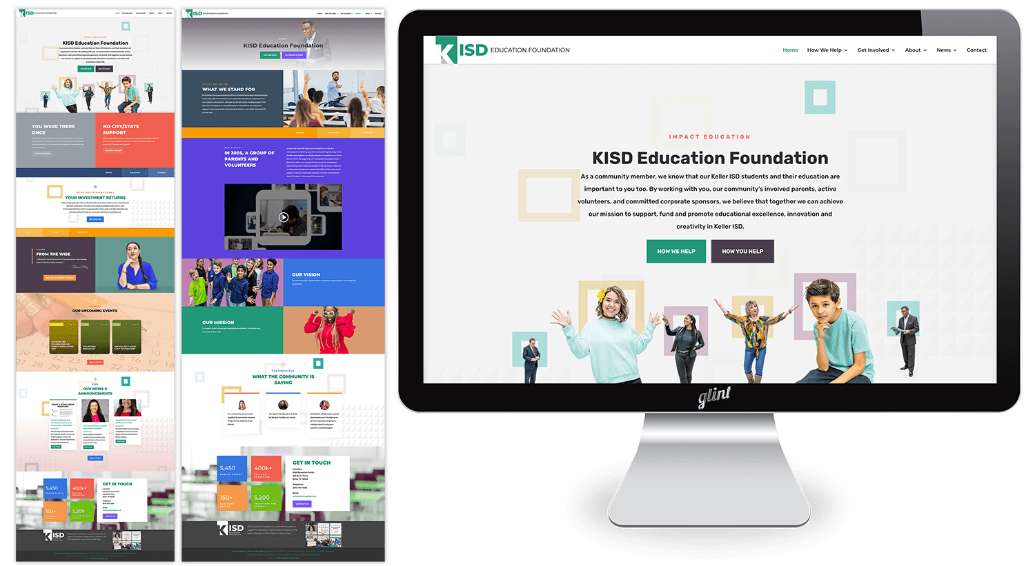 Impact Education Glint Advertising