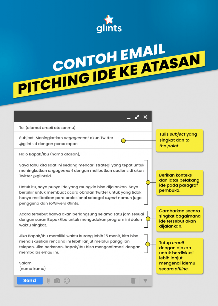 5 TIps Pitching Ide ke Atasan Lewat Email Glints Blog