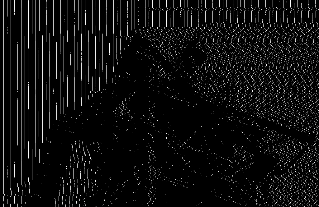 Moving Dots Animation Generator Glitch Art