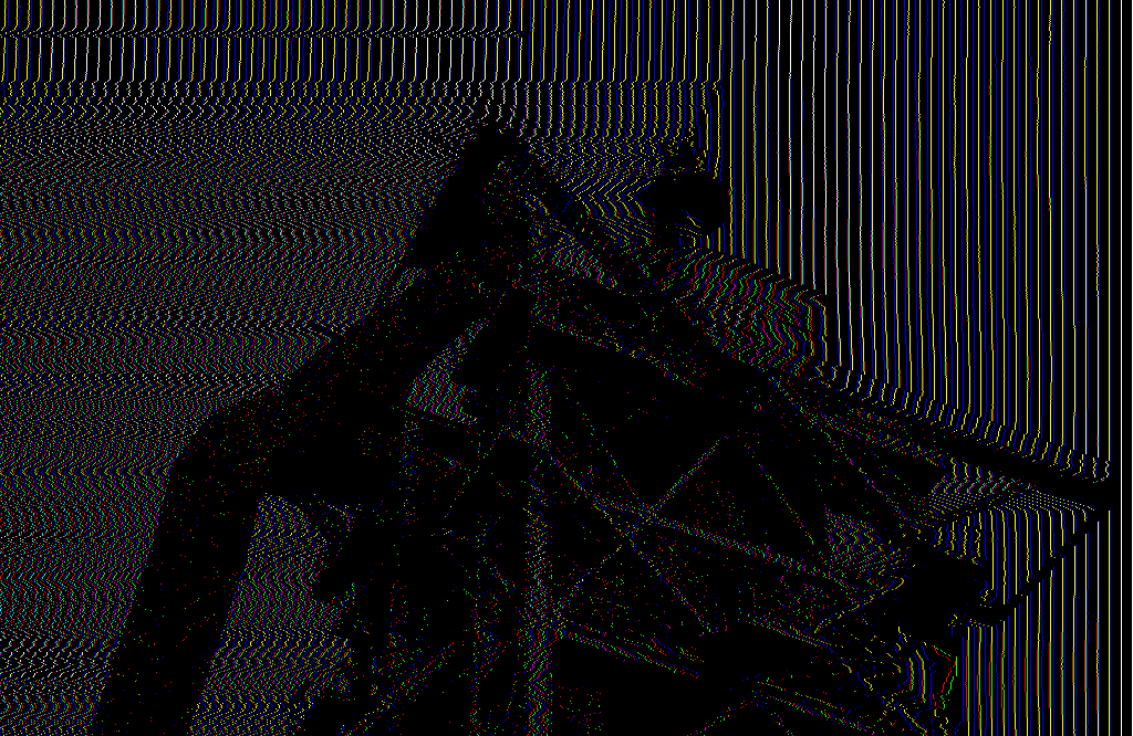 Moving Dots Animation Generator Glitch Art