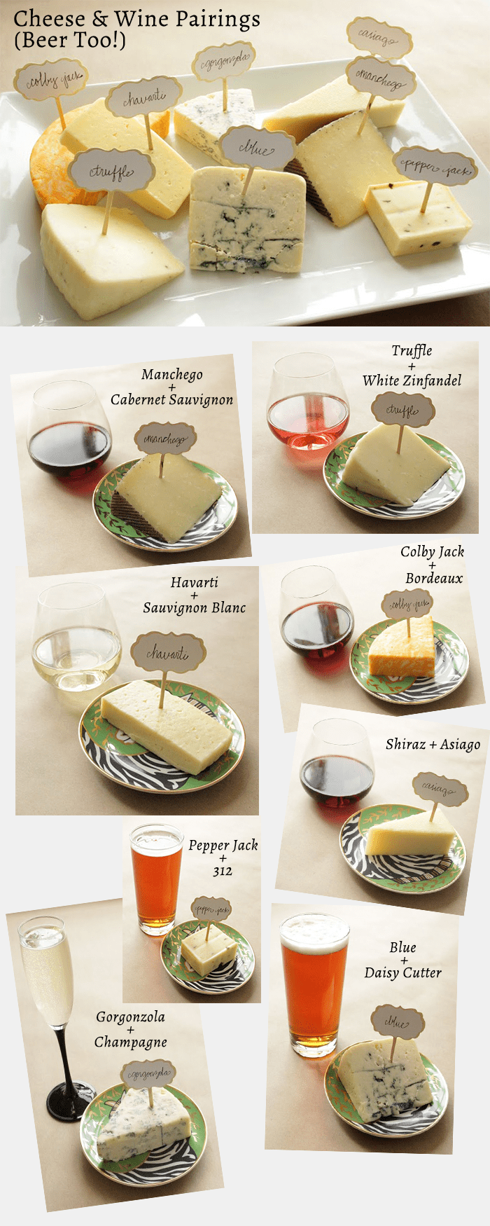 Spring Wine & Cheese Pairings Glitter & Bubbles