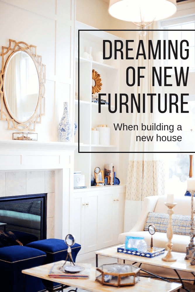 Dreaming of New Furniture! Glitter and Marble