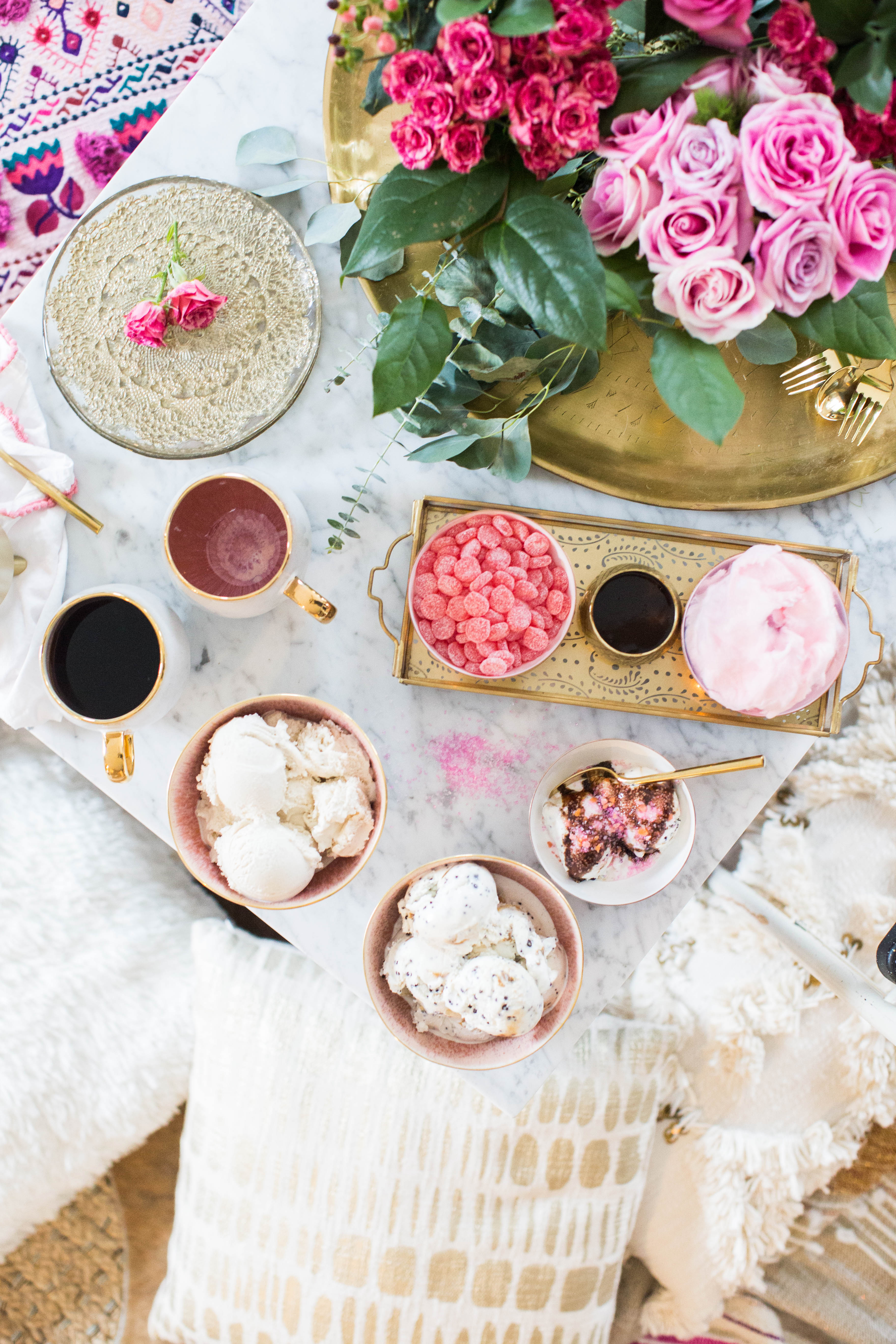 How to Throw a Valentine's Day Inspired Dessert Party this Galentine's