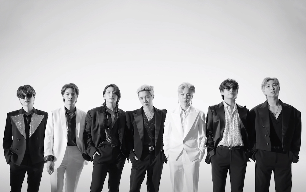 Glitter Magazine BTS Release Exciting Black and White Teaser for New