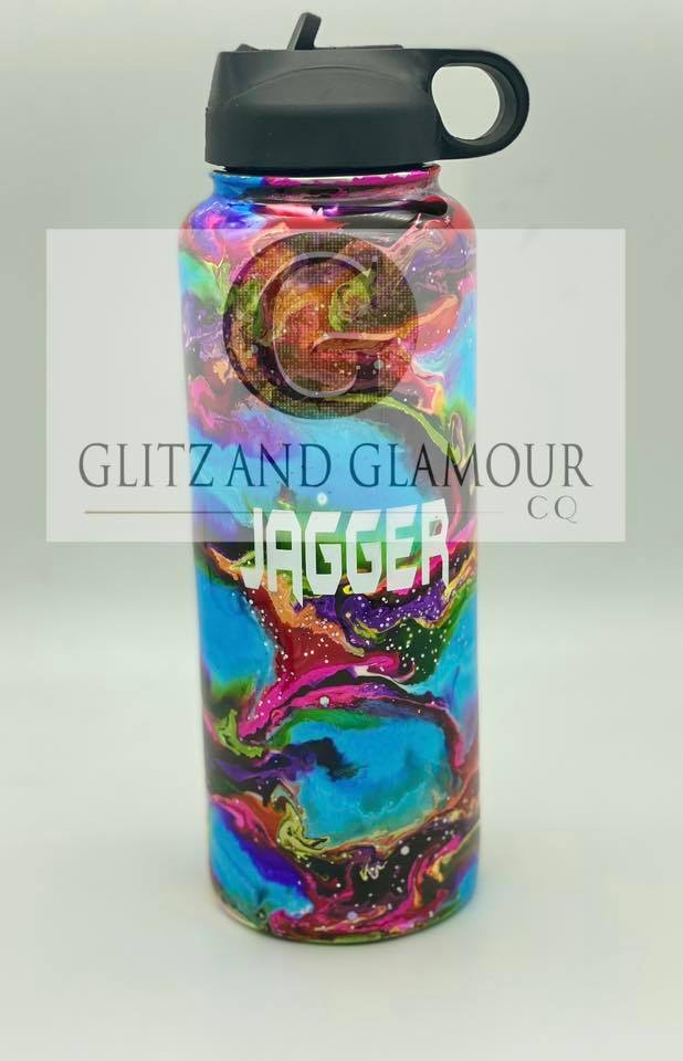 Stainless Steel Bottles with Flex Lids. Glitz And Glamour CQ