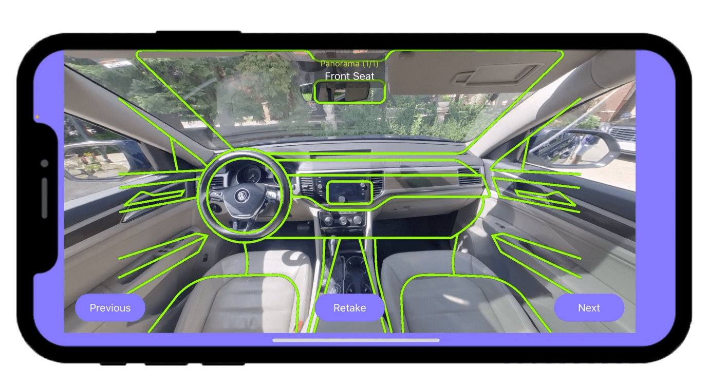 360 Car Interior Photography