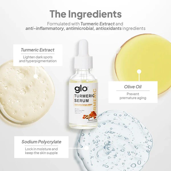 Turmeric Dark Spot Corrector Serum Glo7