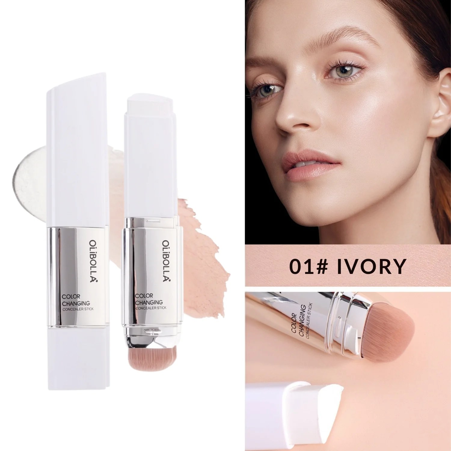 Duotone Color Changing Foundation Stick Glo7
