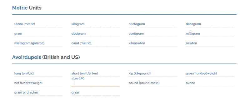 gram to viss conversion Units of Mass