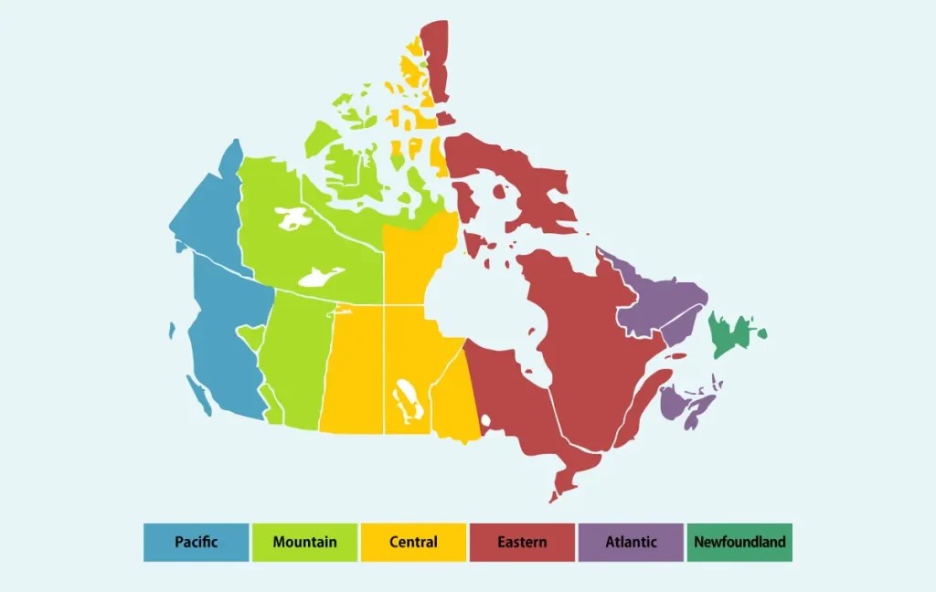 日本とカナダの時差完全ガイド！早見表で簡単チェック