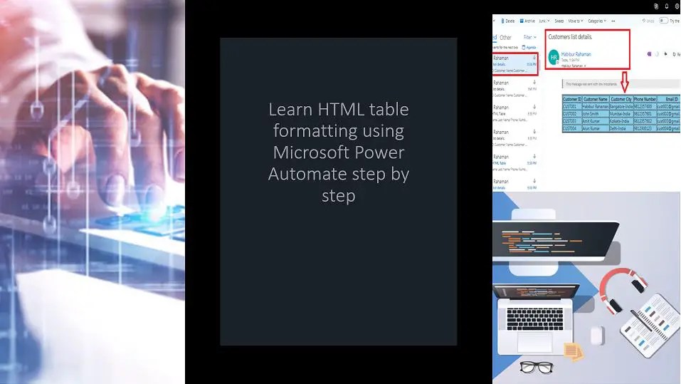 Create Html Table From Excel Power Automate Bios Pics