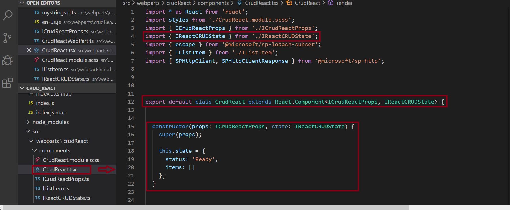 SharePoint Online CRUD operations using SPFx ReactJS