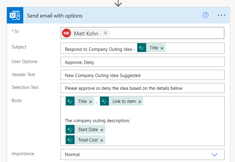 Email With Options vs BuiltIn Approvals in Power Automate Bulb Digital