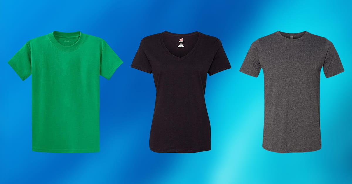 10 Best Blank TShirts 2020 [Buying Guide] Geekwrapped