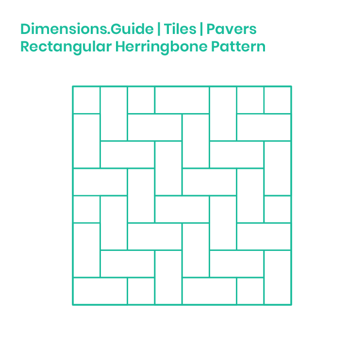 Herringbone Pattern Cad Autocad Space