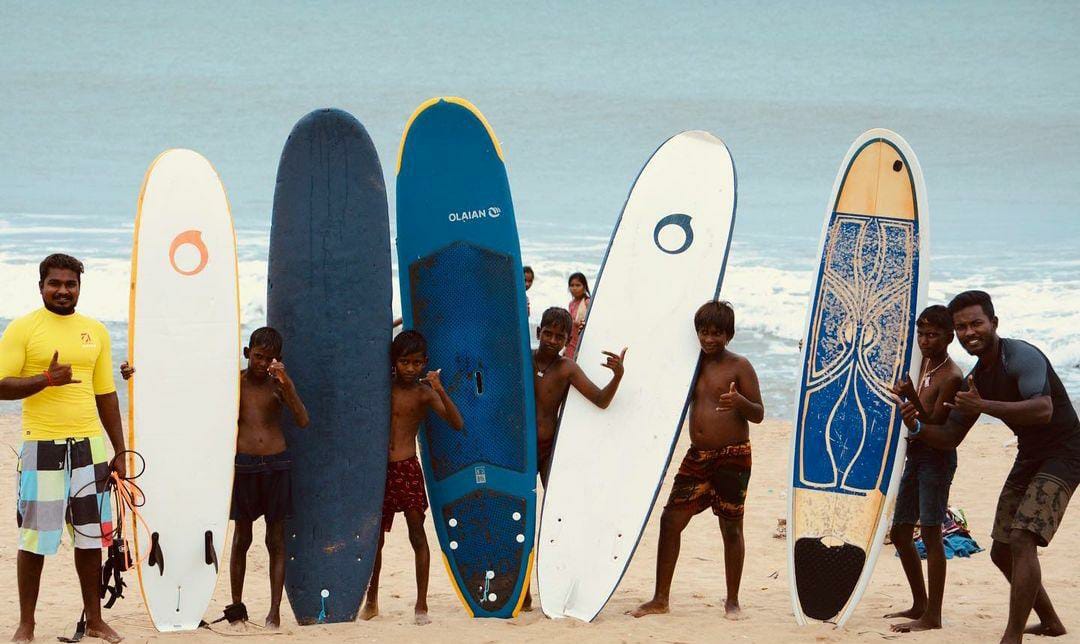 Surfing in Chennai
