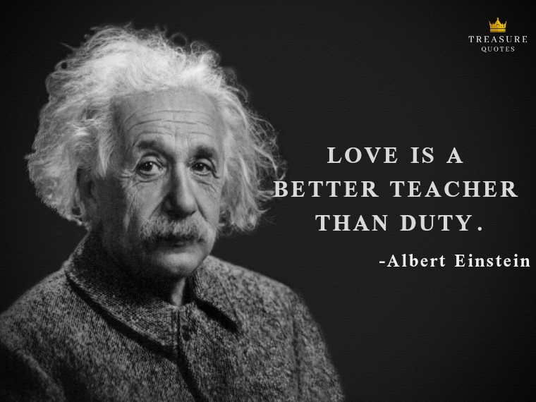 Einstein Quotes Love