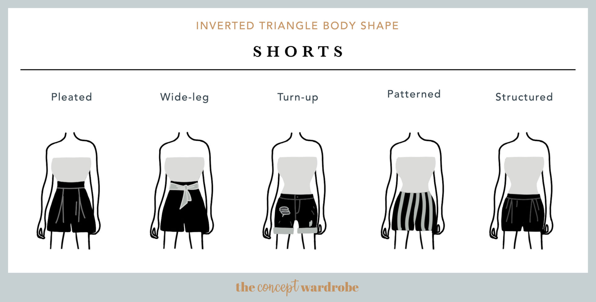 Inverted Triangle Body Shape the concept wardrobe