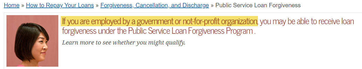 Private STduent Loan Exists Only if You're Disabled