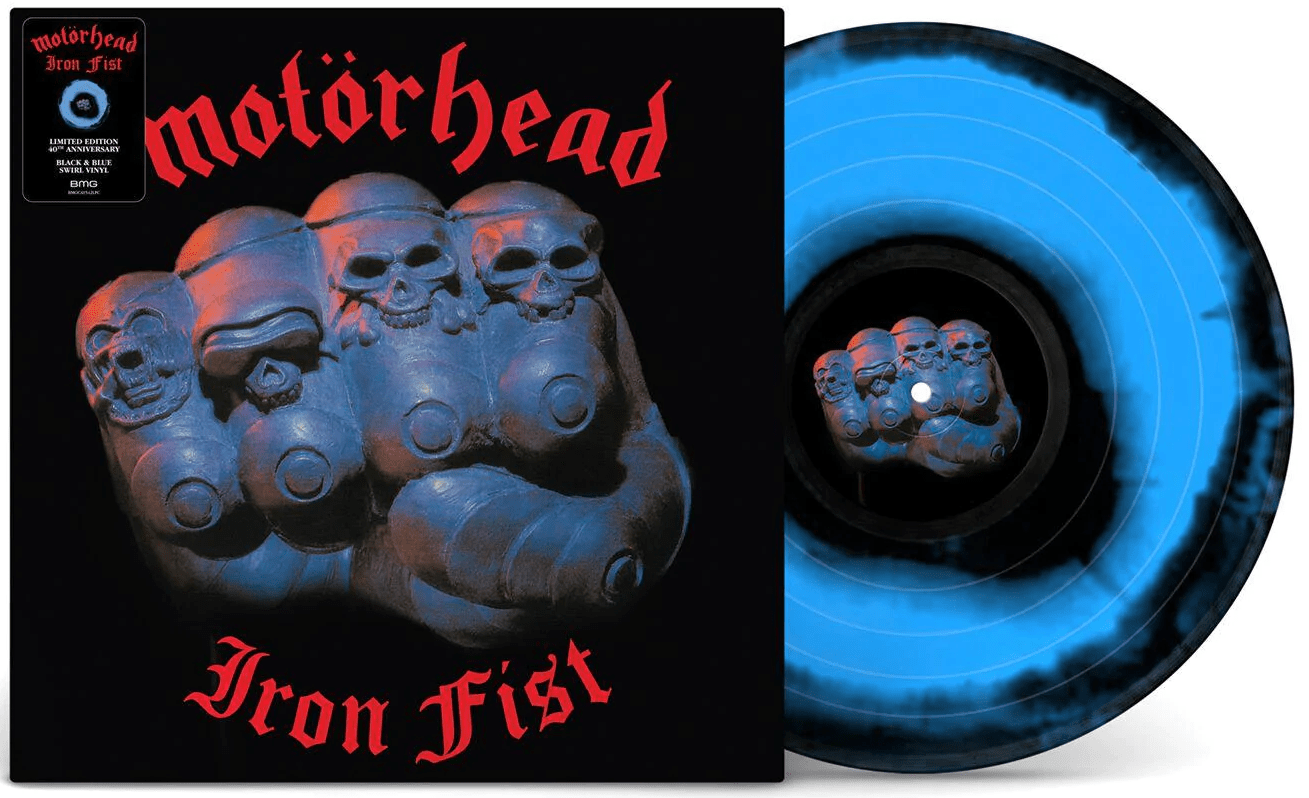 Motorhead Iron Fist 40th Anniversary Deluxe Edition Black And Blue