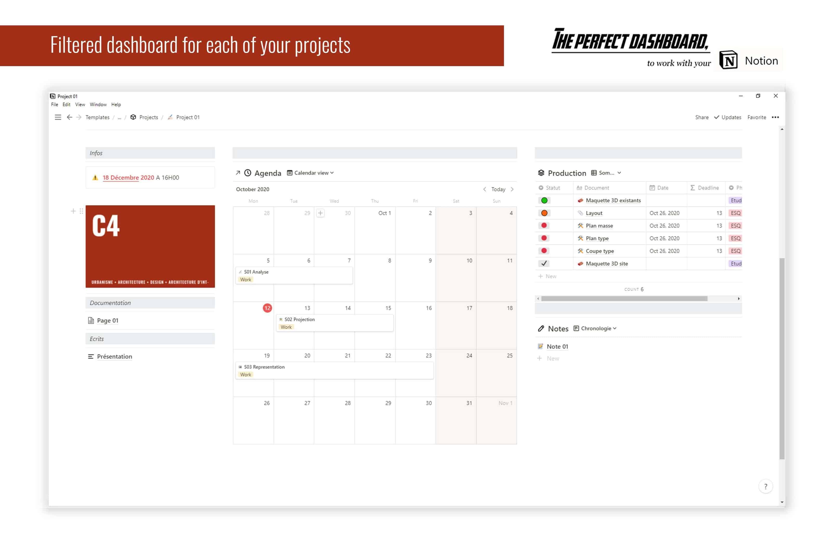 The perfect Notion Dashboard Notion Everything