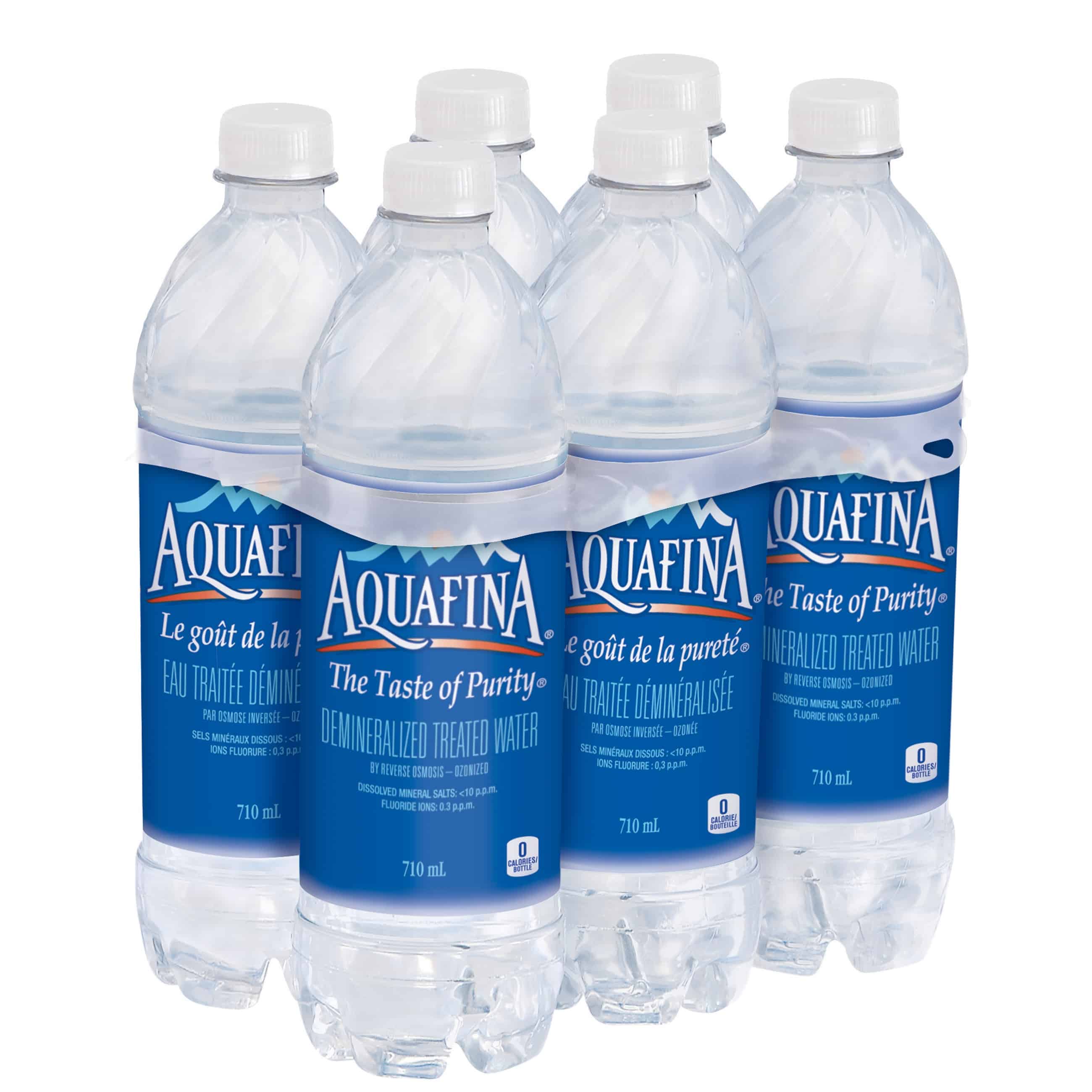 Aquafina Purified Water, 591mL Bottle