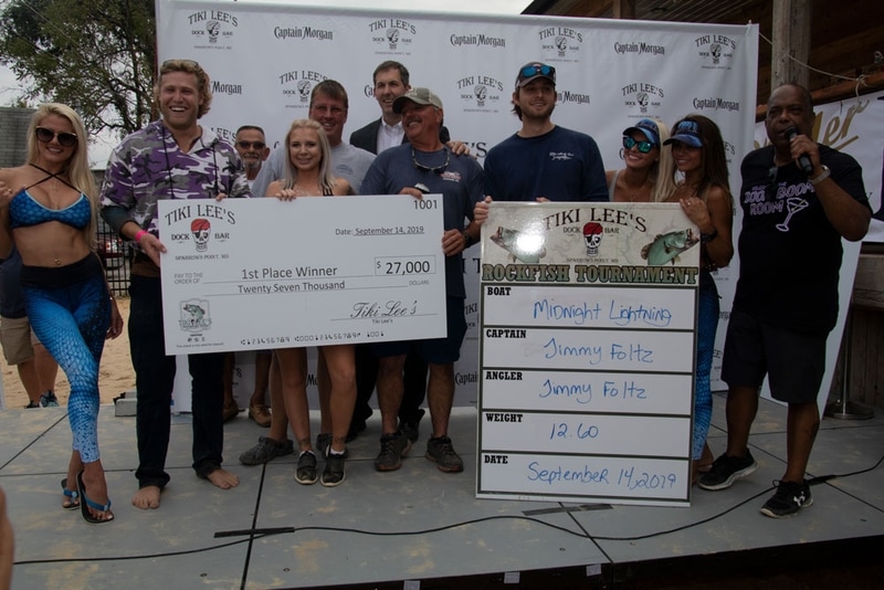 Tiki Lee's Dock Bar Midnight Lightning First Place