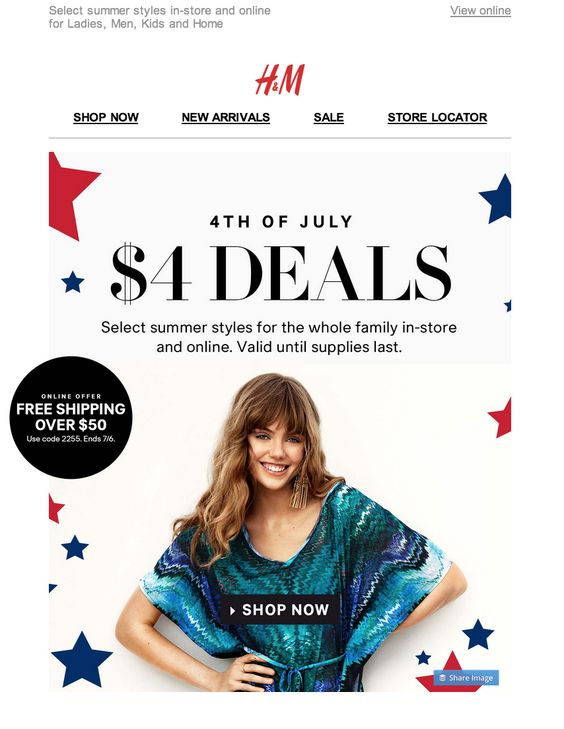 25 Inspiring 4th of July Email Campaigns (& 12 Great Subject Lines)