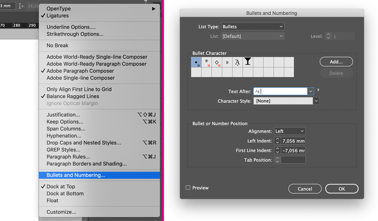 How to Add Bullet Points in InDesign (Essential Tutorial) Redokun Blog