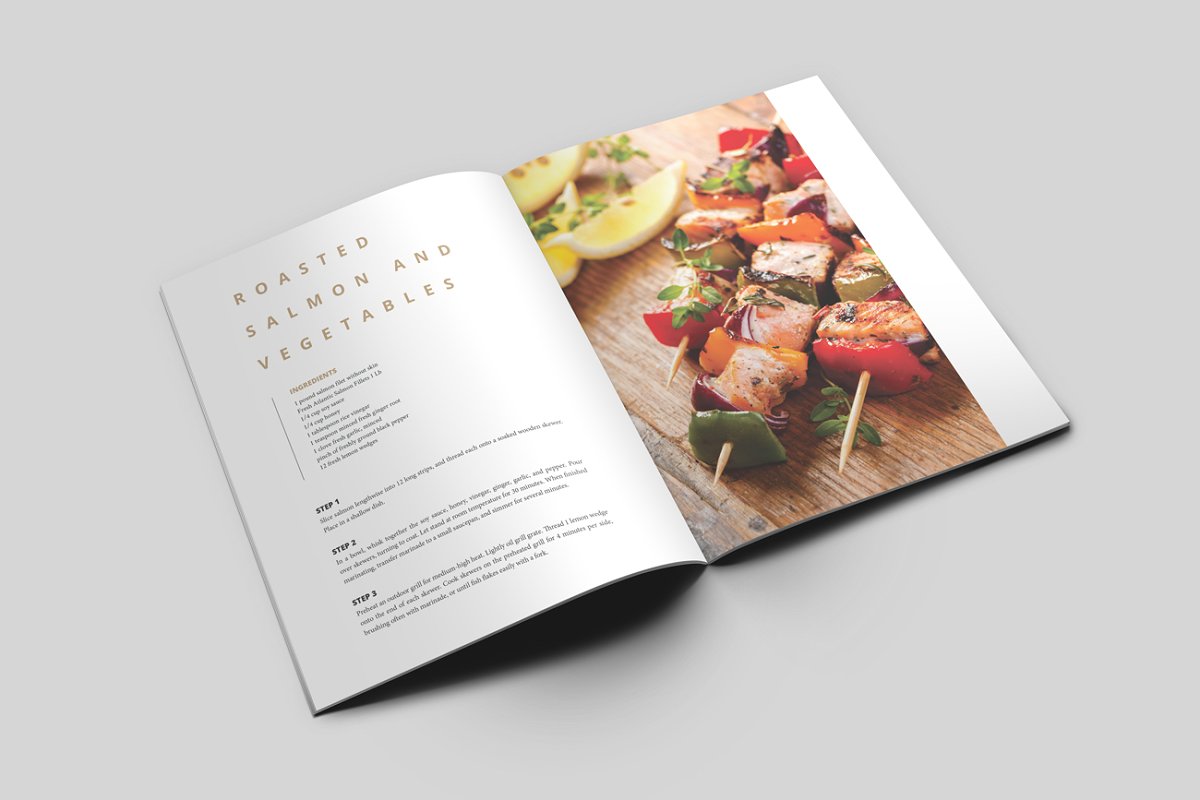 50 Versatile InDesign Cookbook Templates (2023) Redokun Blog