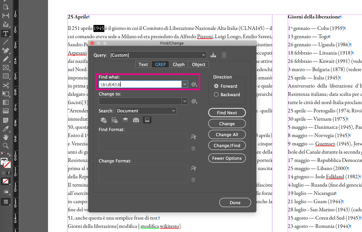 GREP in InDesign What is it and how to use it Redokun Blog