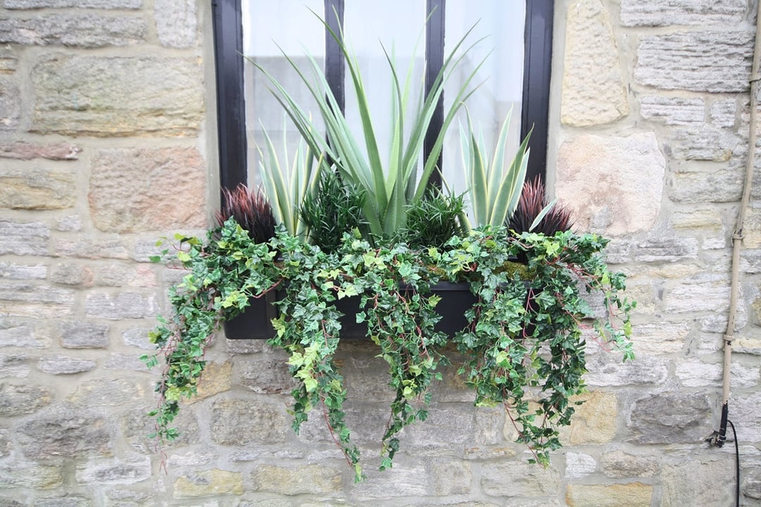 Bespoke Artificial Window Boxes Design Example