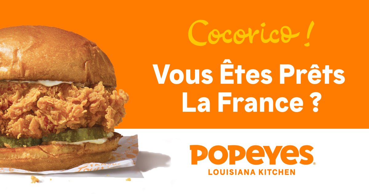 Popeyes France Accueil