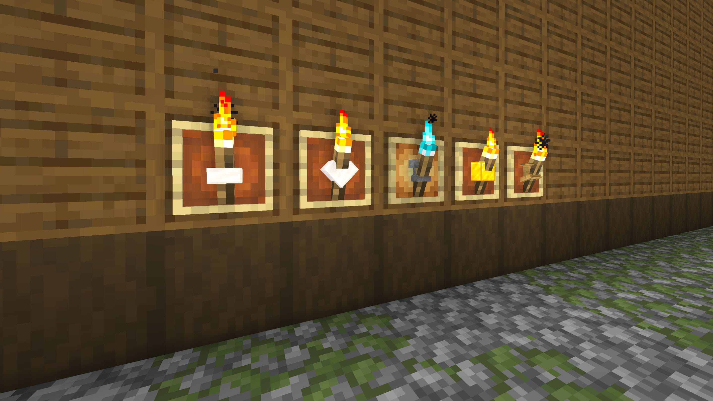 Wall Torches by jgerecke Minecraft Build Tutorial