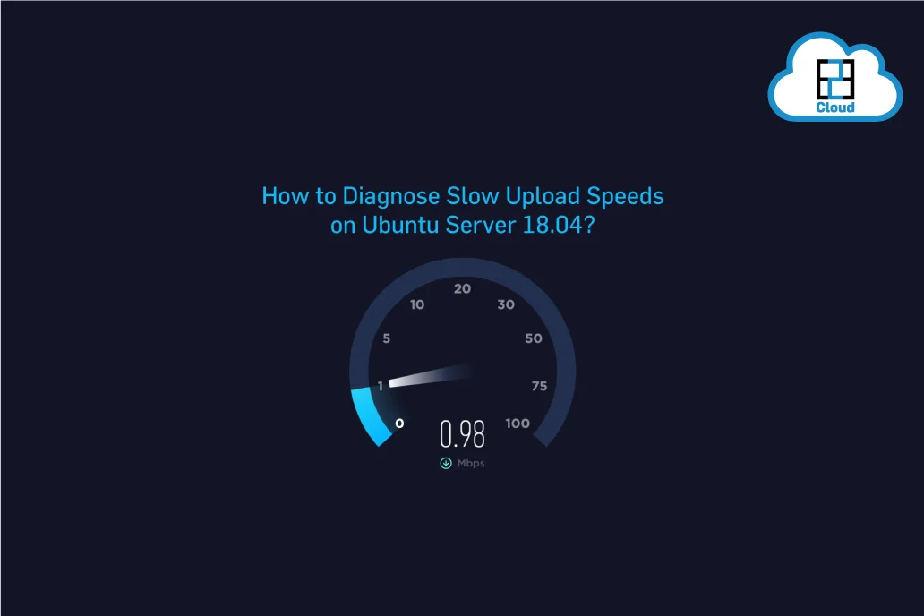 How to diagnose slow upload speeds on Ubuntu Server 18.04?