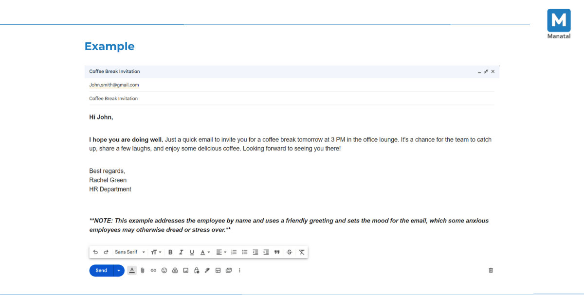 11 reglas para enviar correos electrónicos de RR.HH. a los empleados