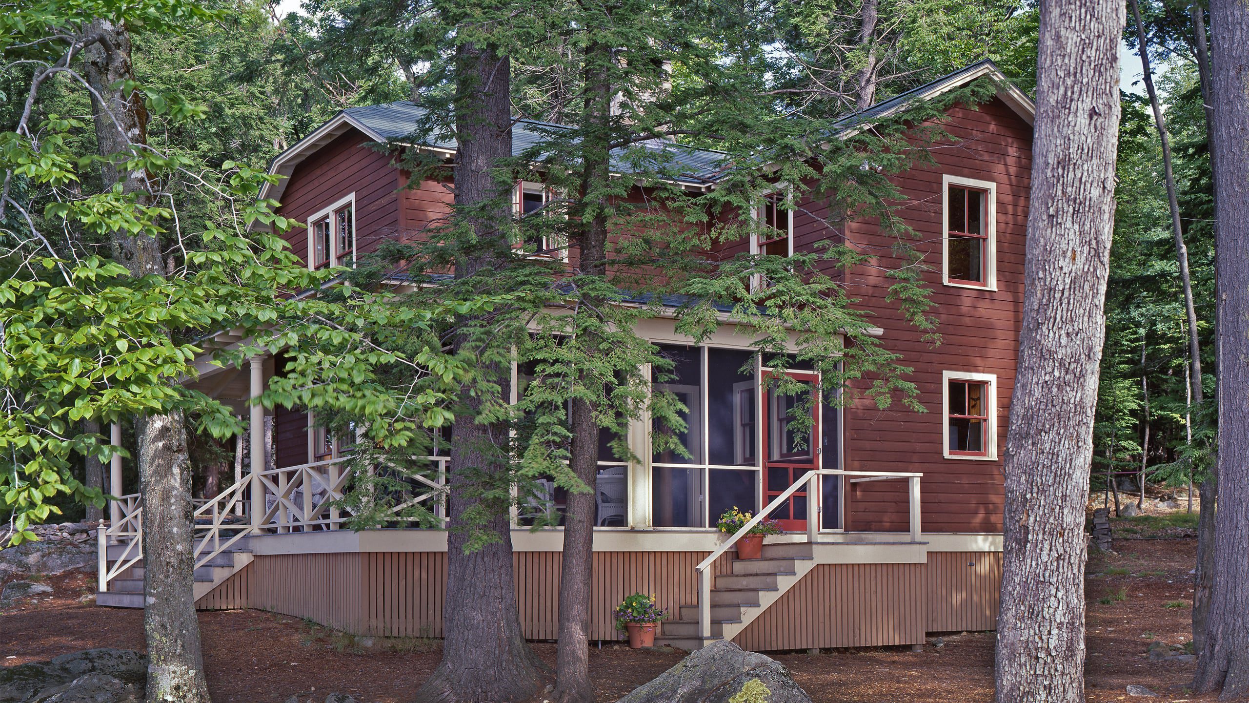 Cow Island Camp, Lake Winnipesaukee, New Hampshire Whitten Architects