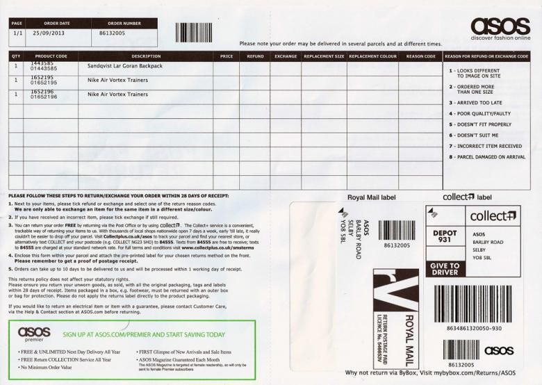 Quick Idea Try Adding 'Return Reasons' to Your Packing Slips
