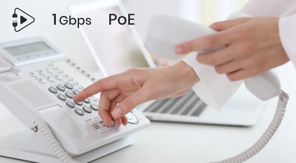 IP/PoE Extender Repeater for CCTV/AV Extension SC&T