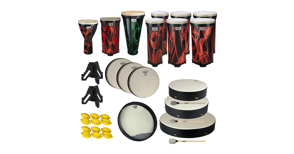 Comfort Sound Technology Drum Kit Remo