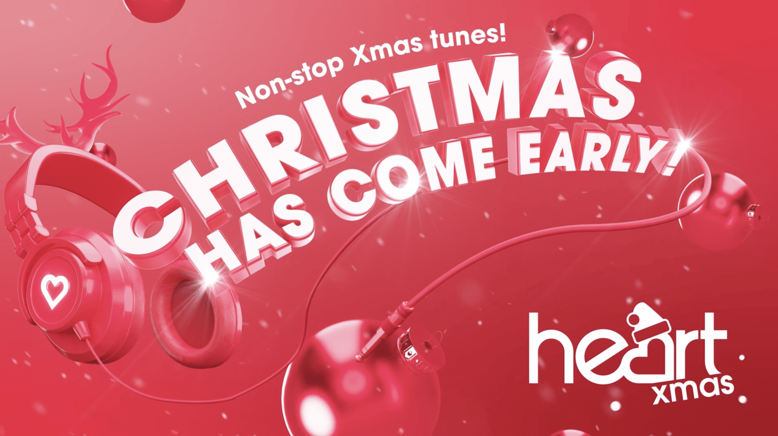 Christmas comes early as Heart Xmas launches today! Global