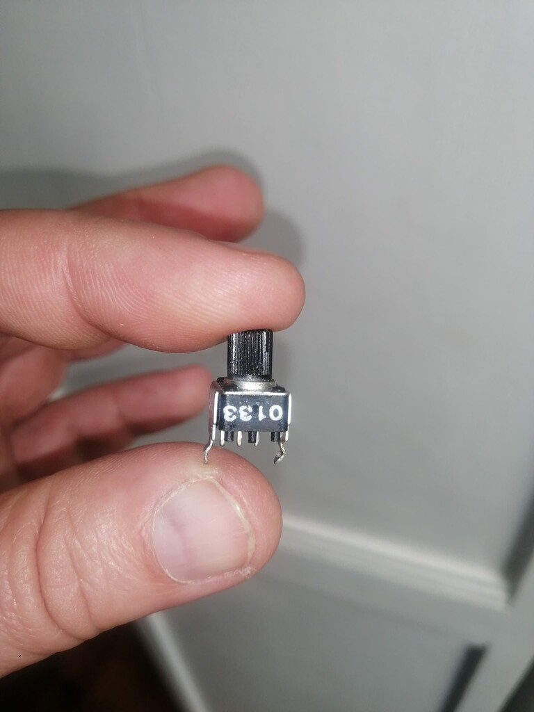 Potentiometer Identification Resistors Electronic Component and