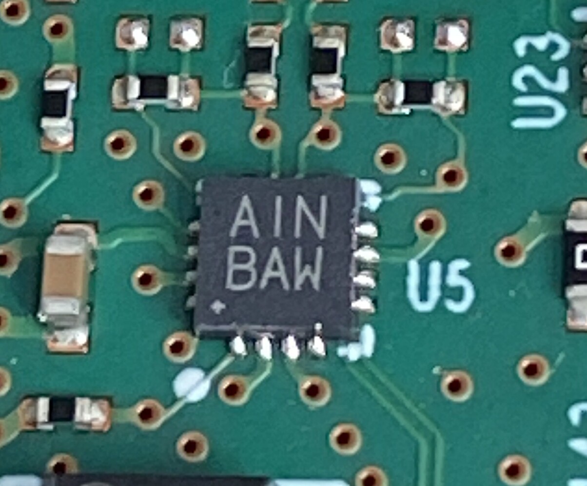 Help identify part by marking code Integrated Circuits (ICs